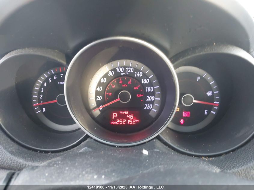 2012 Kia Forte 2.0L Ex VIN: KNAFU4A25C5546349 Lot: 12418100