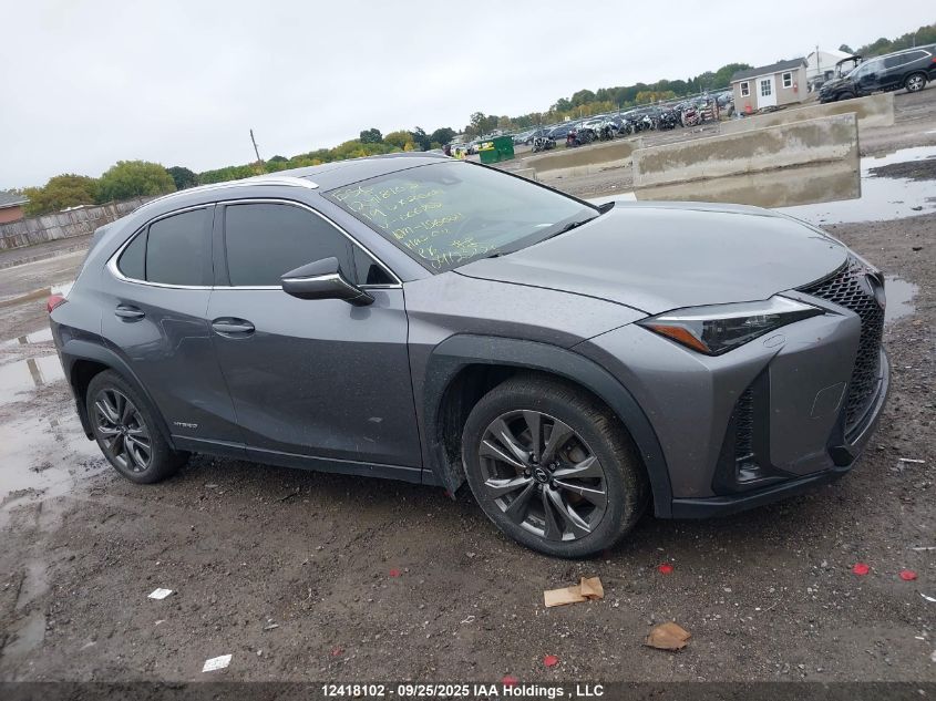 2019 Lexus Ux 250H VIN: JTHU9JBH8K2006702 Lot: 12418102