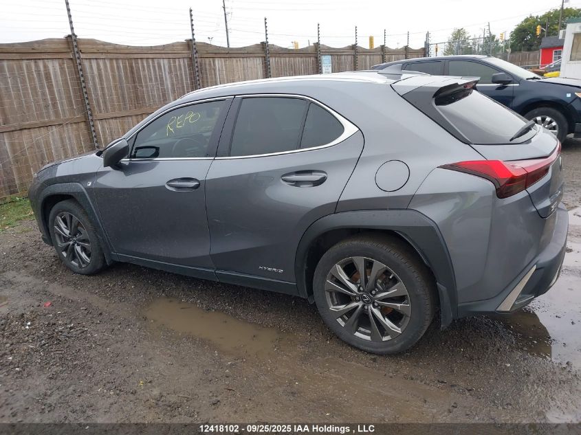 2019 Lexus Ux 250H VIN: JTHU9JBH8K2006702 Lot: 12418102