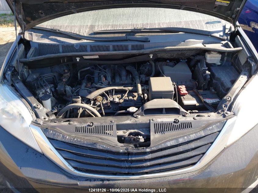 2017 Toyota Sienna Le VIN: 5TDJZ3DC6HS157976 Lot: 12418126