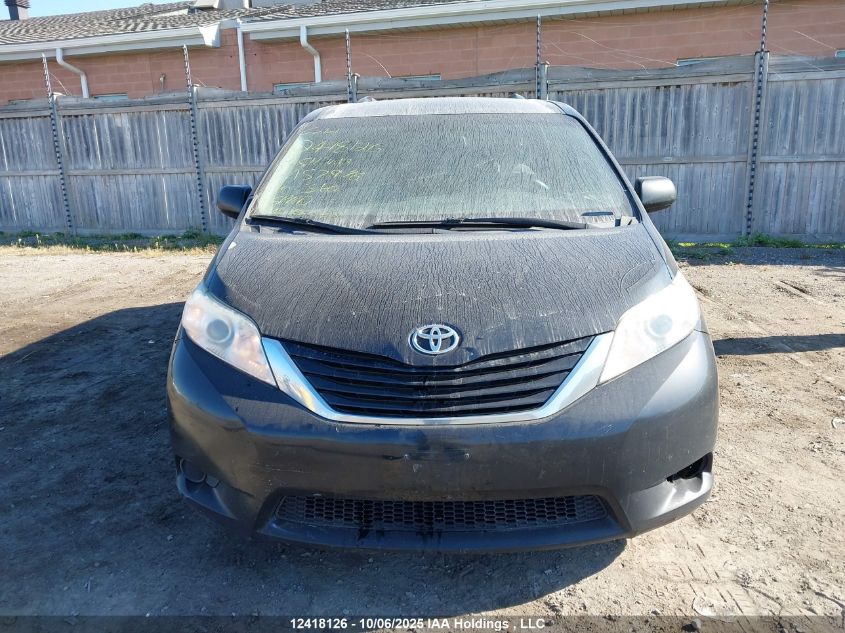 2017 Toyota Sienna Le VIN: 5TDJZ3DC6HS157976 Lot: 12418126