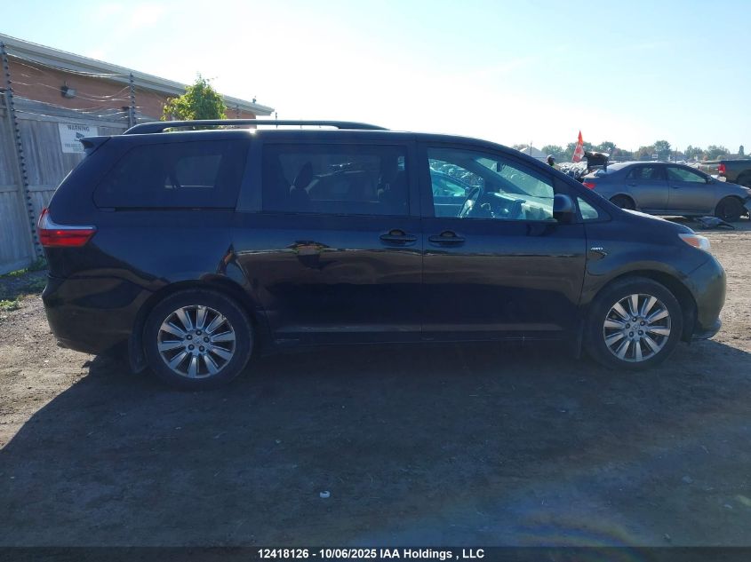 2017 Toyota Sienna Le VIN: 5TDJZ3DC6HS157976 Lot: 12418126