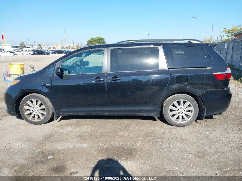 2017 Toyota Sienna Le VIN: 5TDJZ3DC6HS157976 Lot: 12418126