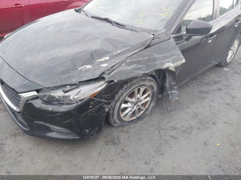 2017 Mazda Mazda3 VIN: 3MZBN1T79HM145407 Lot: 12418127