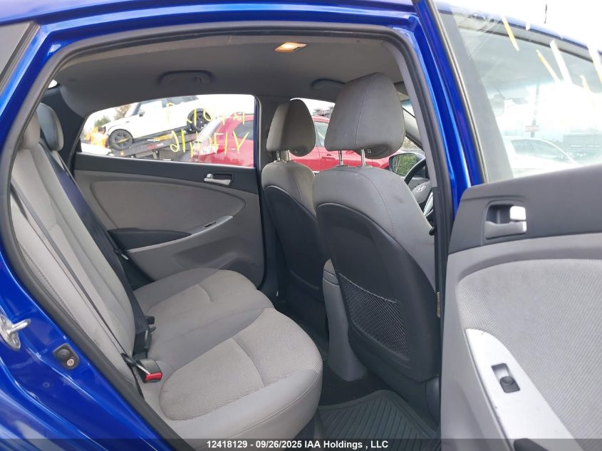 2012 Hyundai Accent VIN: KMHCT4AE3CU170416 Lot: 12418129