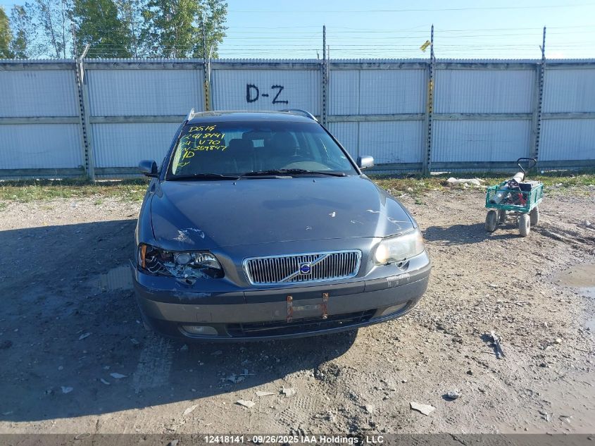 2004 Volvo V70 Fwd VIN: YV1SW59VX42359847 Lot: 12418141
