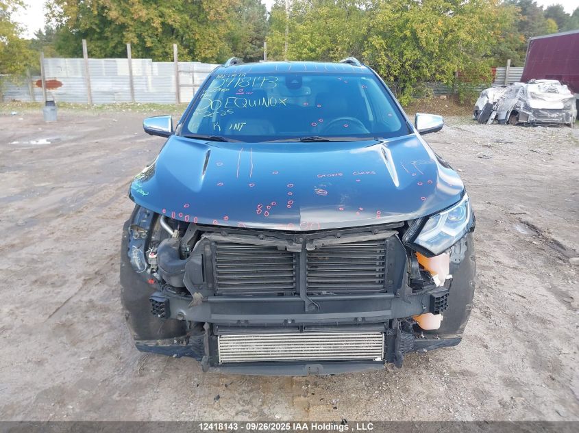 2020 Chevrolet Equinox VIN: 2GNAXXEV2L6209160 Lot: 12418143