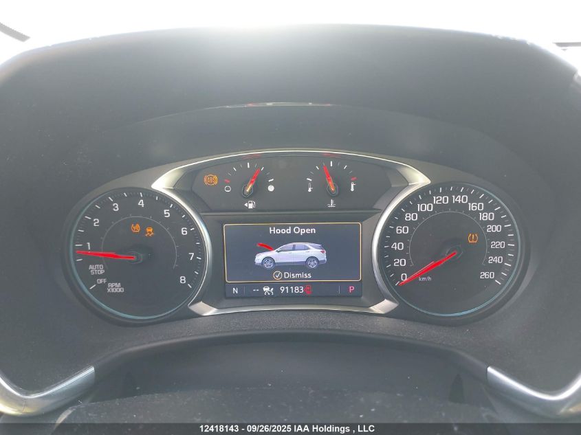 2020 Chevrolet Equinox VIN: 2GNAXXEV2L6209160 Lot: 12418143