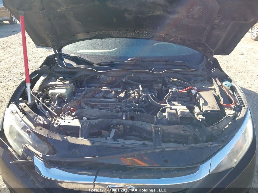 2016 Honda Civic Ex VIN: 2HGFC1F45GH103195 Lot: 12418177