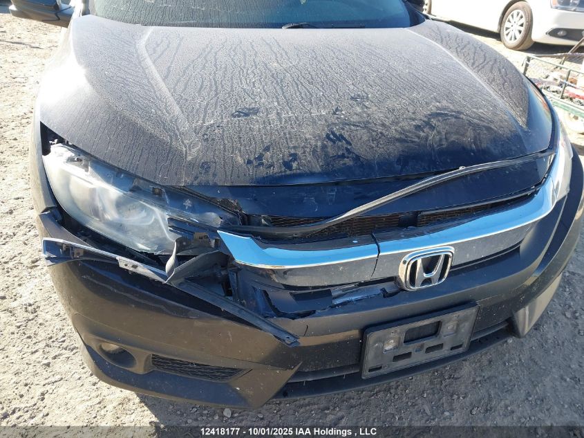 2016 Honda Civic Ex VIN: 2HGFC1F45GH103195 Lot: 12418177