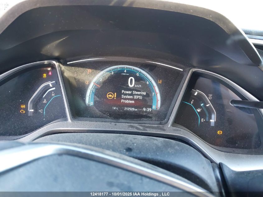 2016 Honda Civic Ex VIN: 2HGFC1F45GH103195 Lot: 12418177