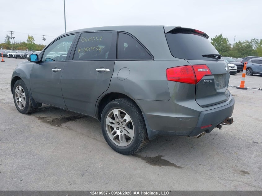 2008 Acura Mdx VIN: 2HNYD282X8H000954 Lot: 12410557X