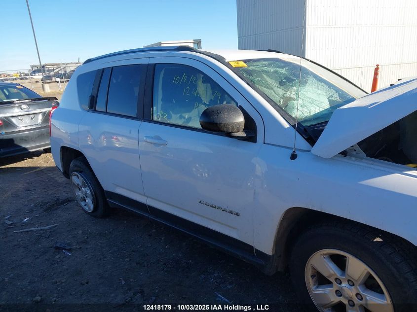 2012 Jeep Compass Sport/North VIN: 1C4NJCAB6CD575723 Lot: 12418179