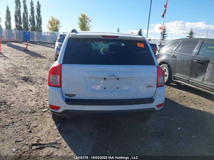 2012 Jeep Compass Sport/North VIN: 1C4NJCAB6CD575723 Lot: 12418179