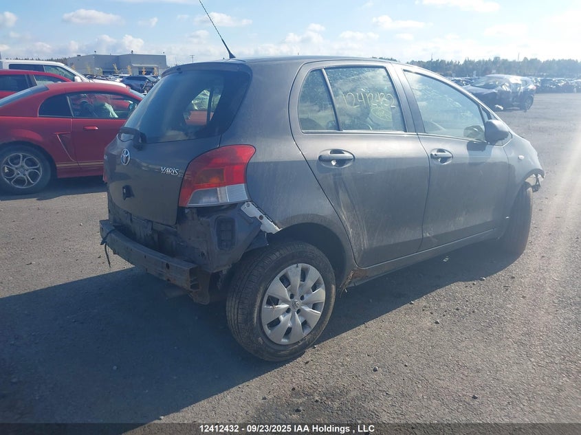 2010 Toyota Yaris Rs VIN: JTDKT4K35A5307621 Lot: 12412432X