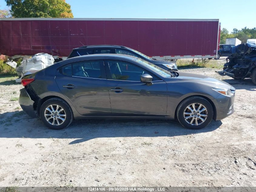 2017 Mazda 3 Se VIN: 3MZBN1T73HM145533 Lot: 12418186