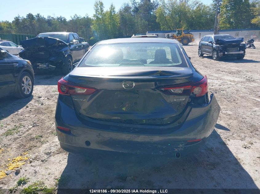2017 Mazda 3 Se VIN: 3MZBN1T73HM145533 Lot: 12418186