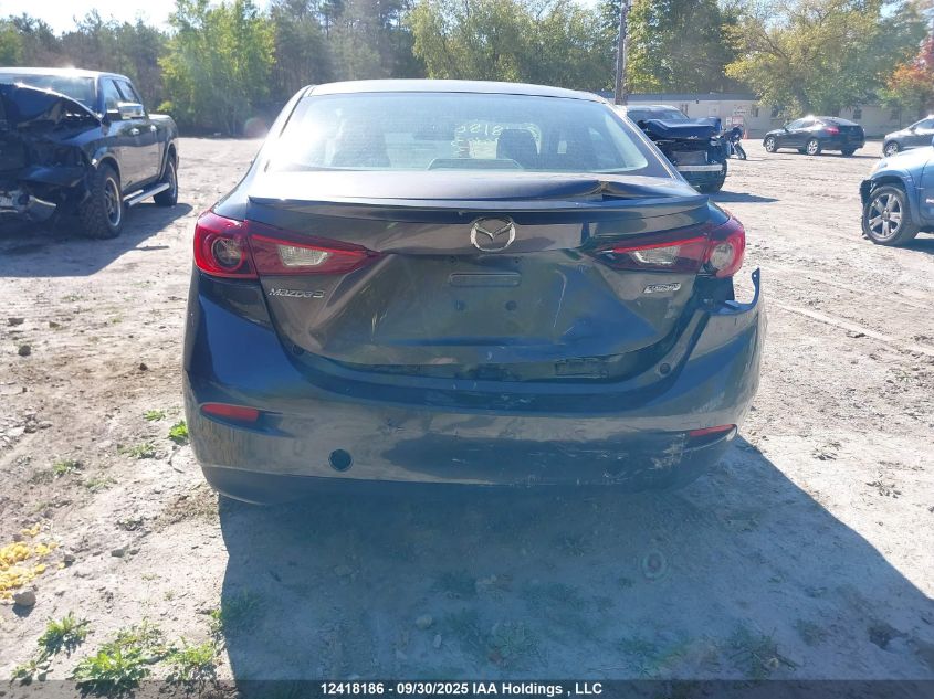 2017 Mazda 3 Se VIN: 3MZBN1T73HM145533 Lot: 12418186