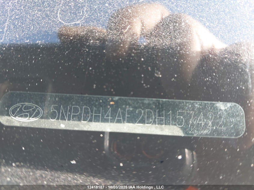 5NPDH4AE2DH157422 2013 HYUNDAI ELANTRA photo no. 19