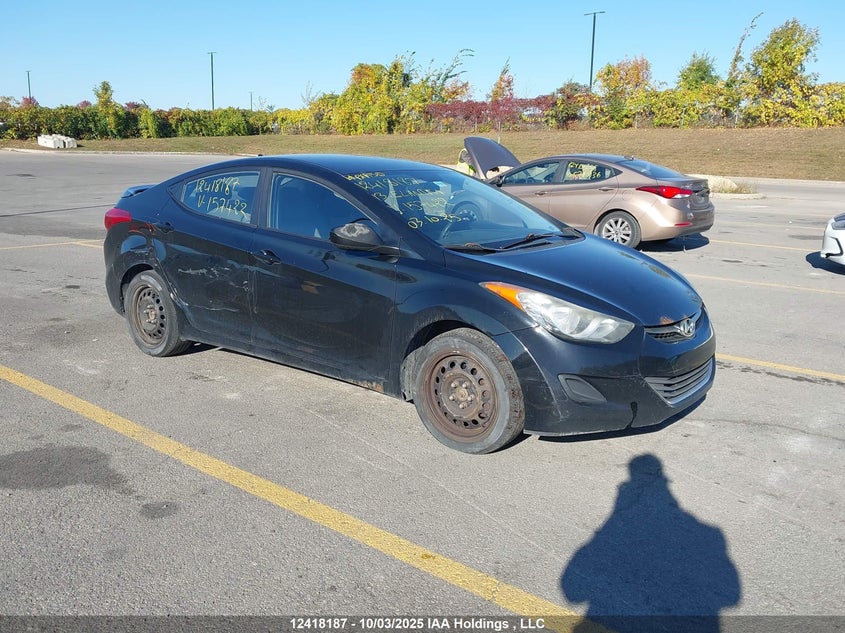 5NPDH4AE2DH157422 2013 HYUNDAI ELANTRA photo no. 3