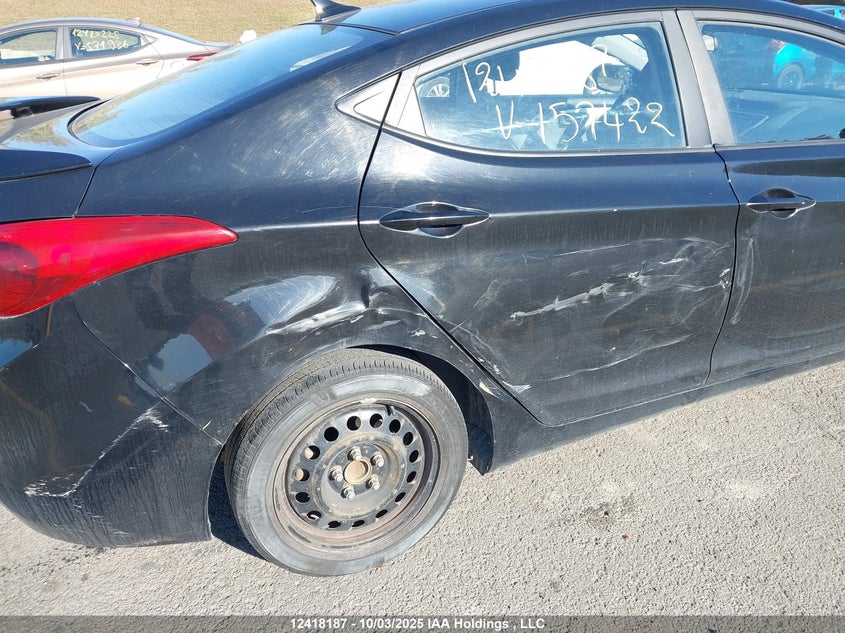 5NPDH4AE2DH157422 2013 HYUNDAI ELANTRA photo no. 6