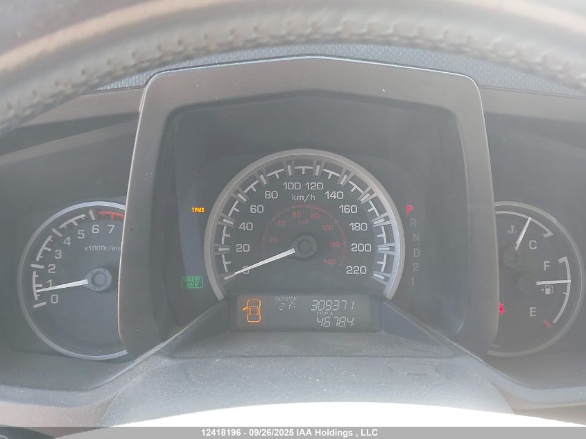 2009 Honda Ridgeline Rtl VIN: 2HJYK16539H000309 Lot: 12418196