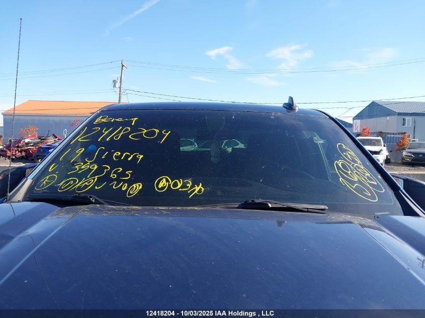 2019 GMC Sierra 1500 VIN: 1GTR9AEF4KZ359365 Lot: 12418204