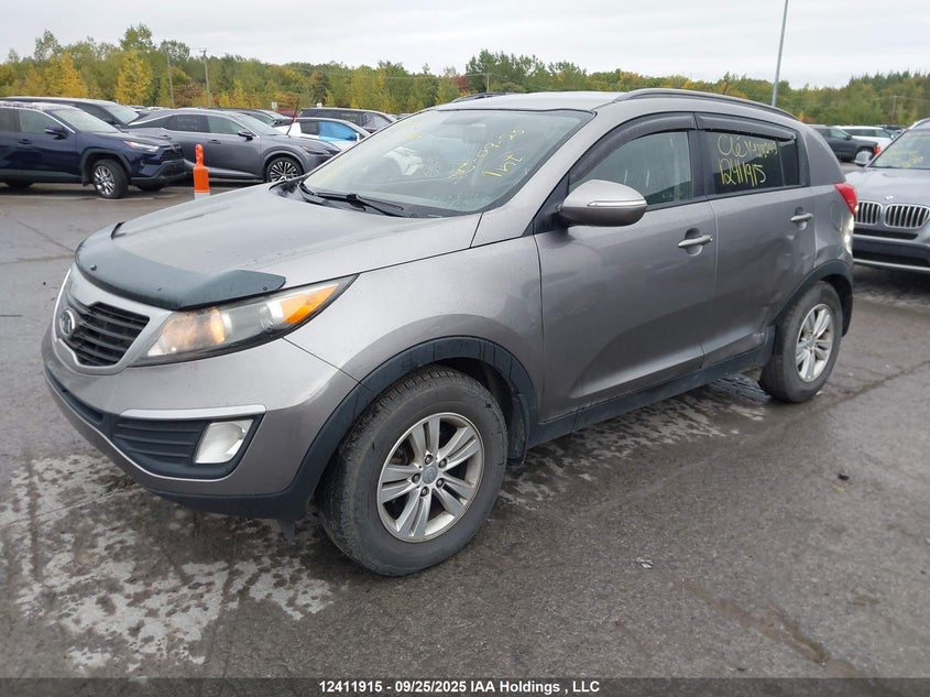 2011 Kia Sportage Lx VIN: KNDPB3A20B7128243 Lot: 12411915X