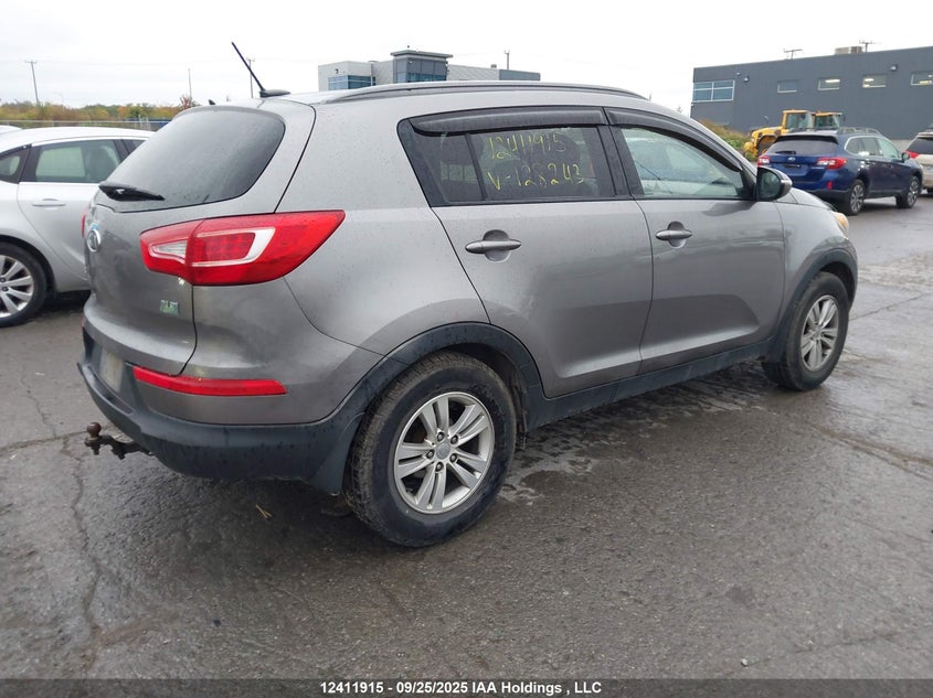 2011 Kia Sportage Lx VIN: KNDPB3A20B7128243 Lot: 12411915X