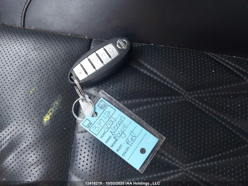 2021 Nissan Rogue Platinum VIN: JN8AT3DDXMW301912 Lot: 12418219