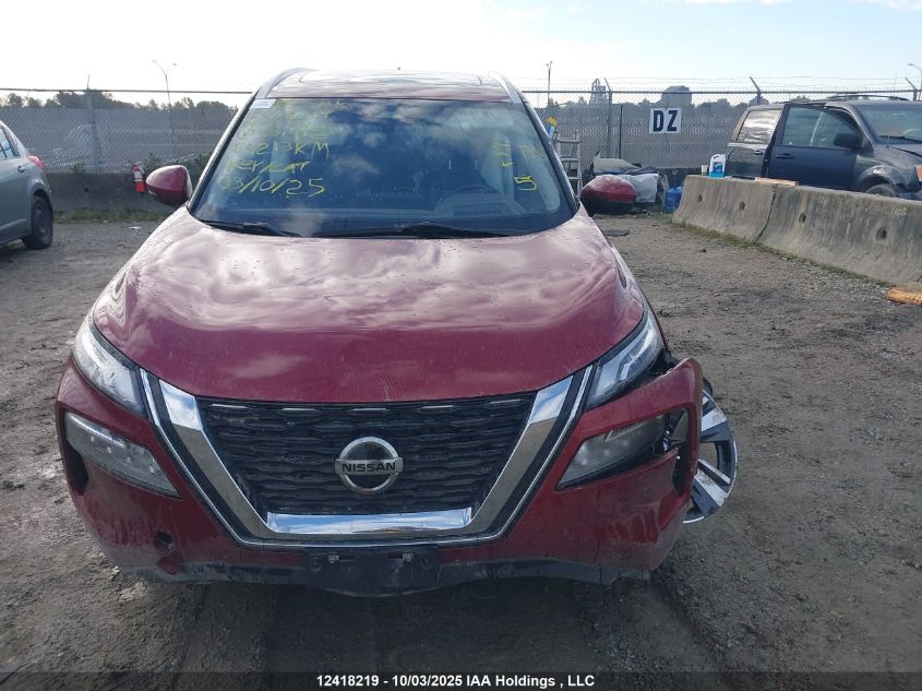 2021 Nissan Rogue Platinum VIN: JN8AT3DDXMW301912 Lot: 12418219