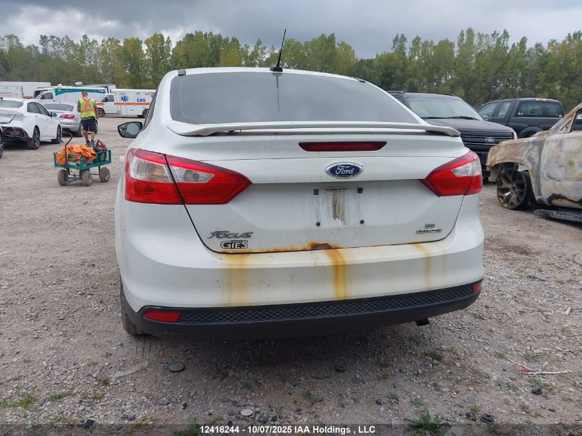 2014 Ford Focus Se VIN: 1FADP3F21EL364284 Lot: 12418244