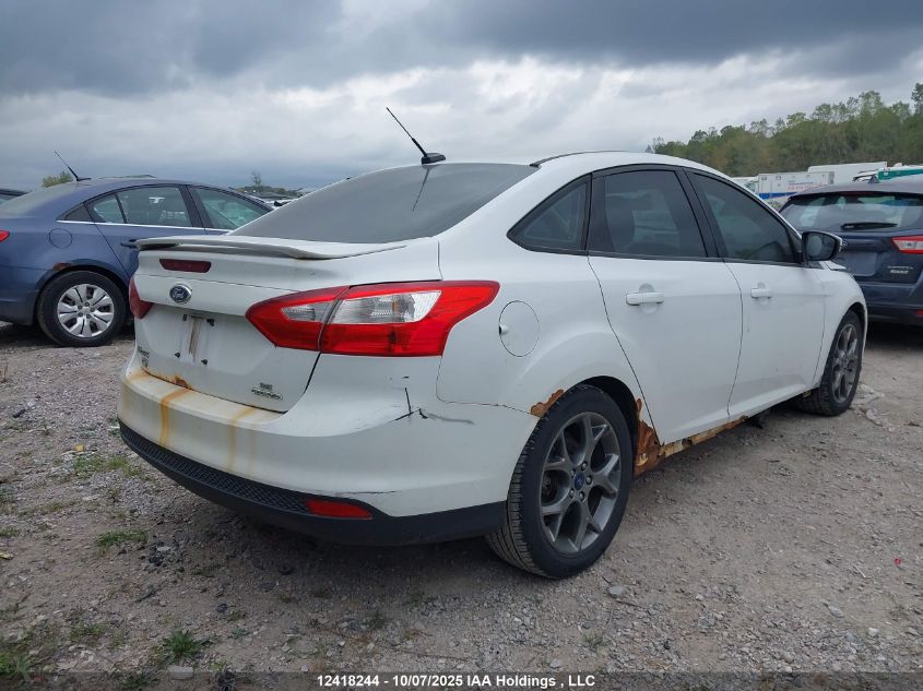2014 Ford Focus Se VIN: 1FADP3F21EL364284 Lot: 12418244