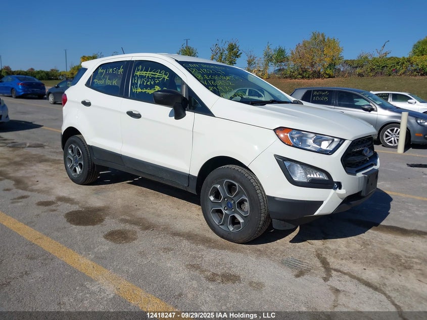 MAJ6P1SL4JC180852 2018 Ford Ecosport S auction photo 1