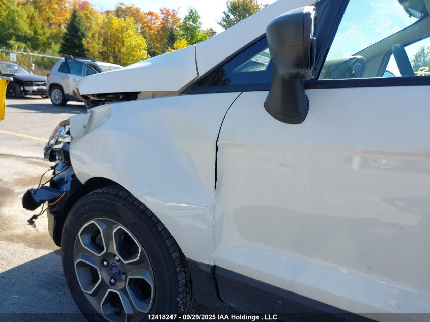 2018 Ford Ecosport S VIN: MAJ6P1SL4JC180852 Lot: 12418247