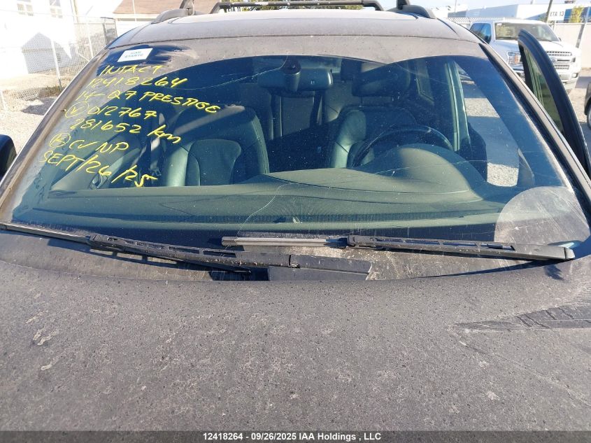 2014 Audi Q7 Prestige VIN: WA1DGCFE3ED012767 Lot: 12418264