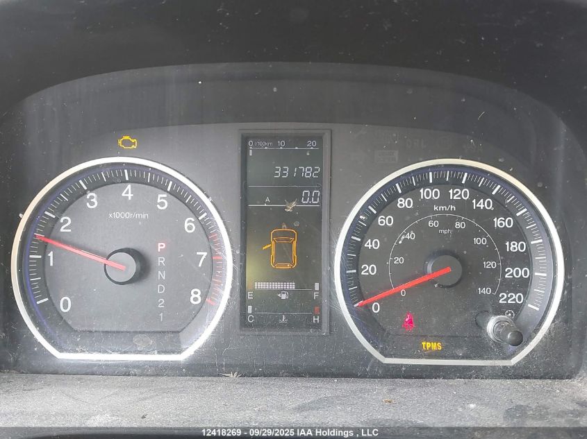 2008 Honda Cr-V Lx VIN: 5J6RE48378L801057 Lot: 12418269