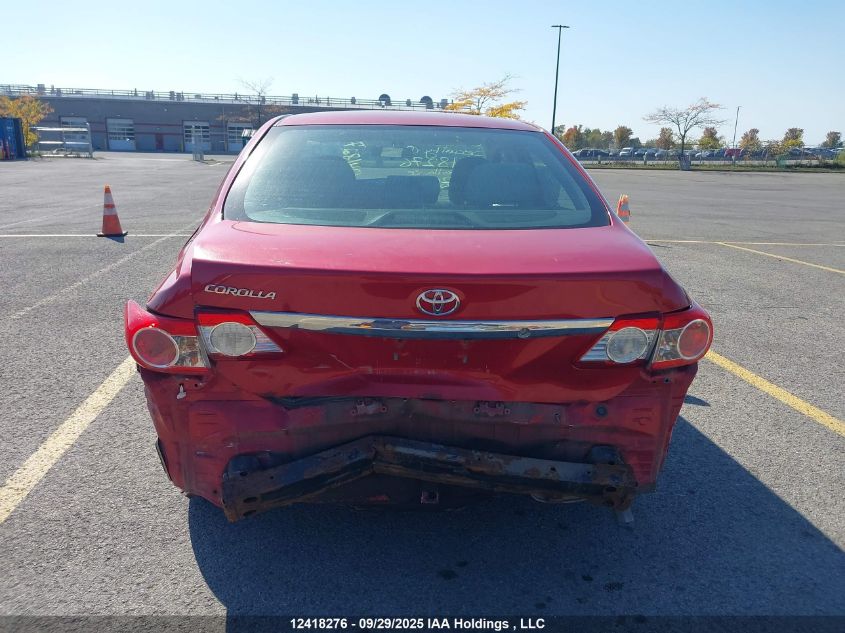 2013 Toyota Corolla Ce VIN: 2T1BU4EE5DC126049 Lot: 12418276