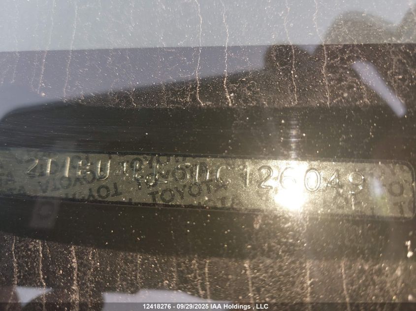 2013 Toyota Corolla Ce VIN: 2T1BU4EE5DC126049 Lot: 12418276