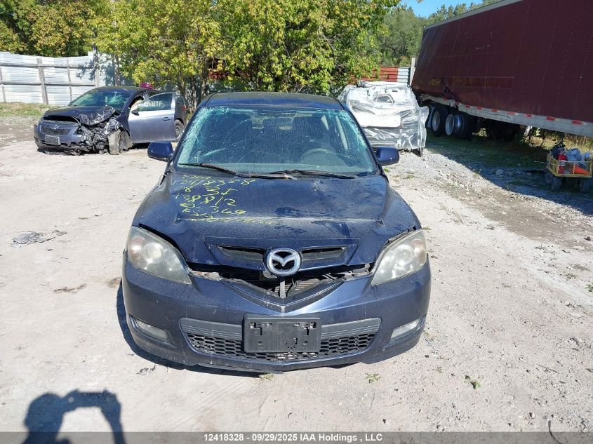 2008 Mazda 3 I VIN: JM1BK34F281138812 Lot: 12418328