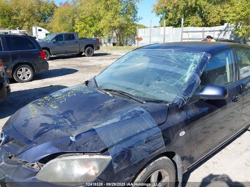 2008 Mazda 3 I VIN: JM1BK34F281138812 Lot: 12418328