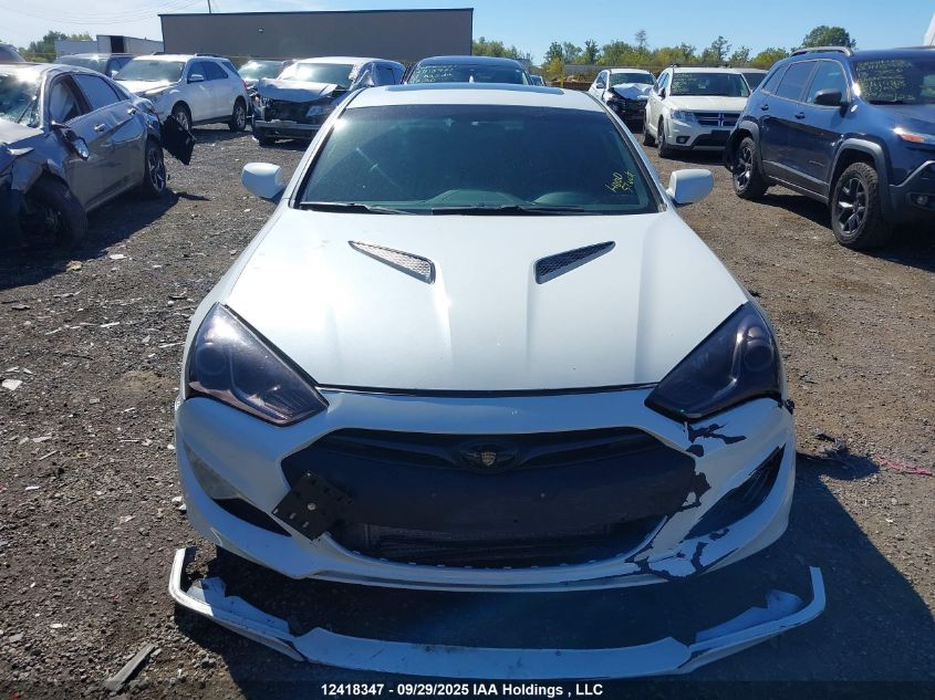 2013 Hyundai Genesis VIN: KMHHT6KD4DU106183 Lot: 12418347