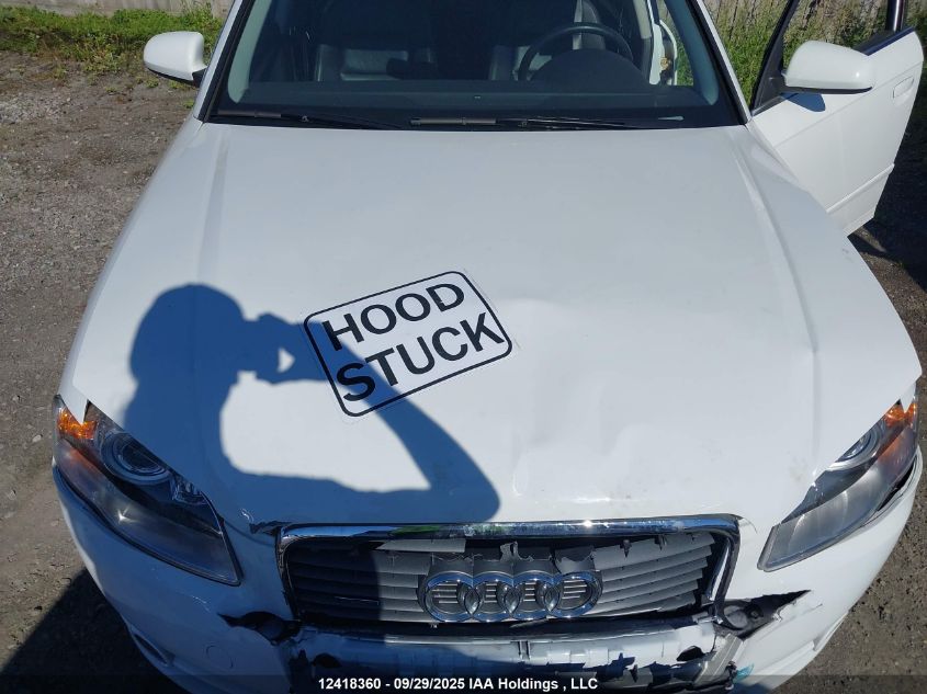 2007 Audi A4 2.0T Avant Quattro VIN: WAUKF78E87A021518 Lot: 12418360