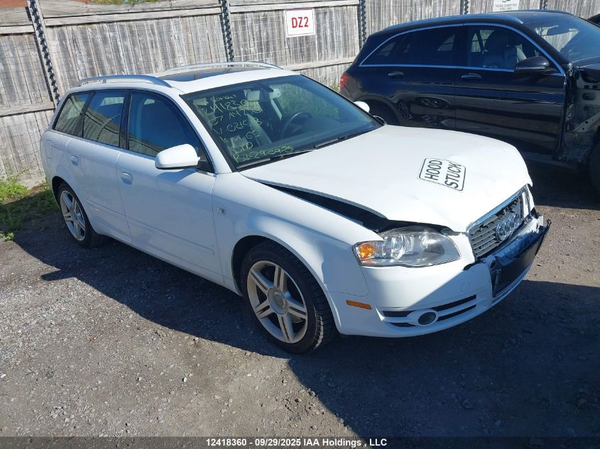 2007 Audi A4 2.0T Avant Quattro VIN: WAUKF78E87A021518 Lot: 12418360