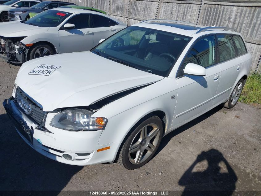 2007 Audi A4 2.0T Avant Quattro VIN: WAUKF78E87A021518 Lot: 12418360