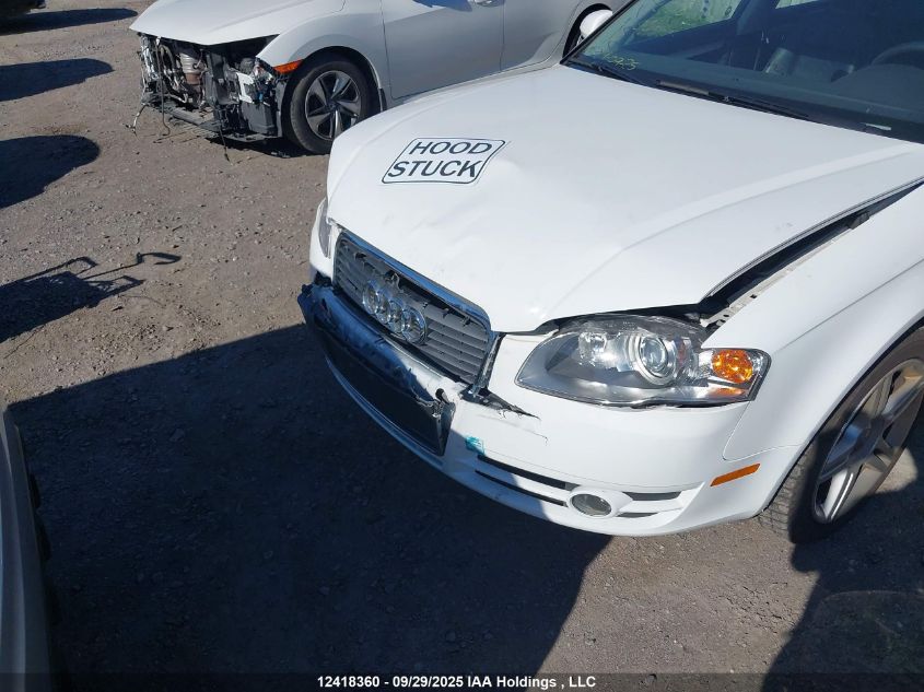 2007 Audi A4 2.0T Avant Quattro VIN: WAUKF78E87A021518 Lot: 12418360