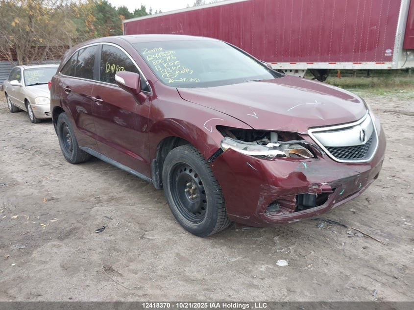 5J8TB4H53DL800716 2013 Acura Rdx auction photo 1