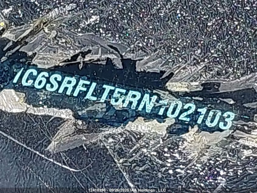 2024 Ram 1500 Rebel VIN: 1C6SRFLT5RN102103 Lot: 12418396