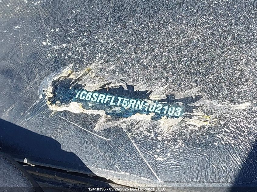 2024 Ram 1500 Rebel VIN: 1C6SRFLT5RN102103 Lot: 12418396