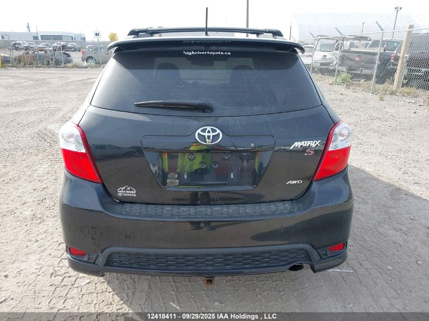 2011 Toyota Corolla Matrix S VIN: 2T1LE4EE5BC019159 Lot: 12418411